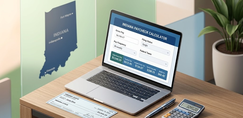 Indiana Paycheck Calculator
