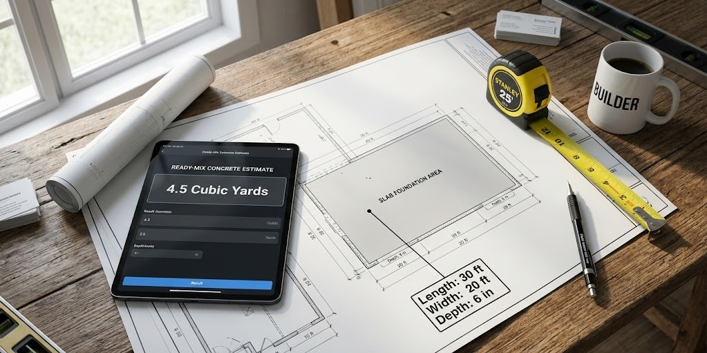 Concrete Yard Calculator